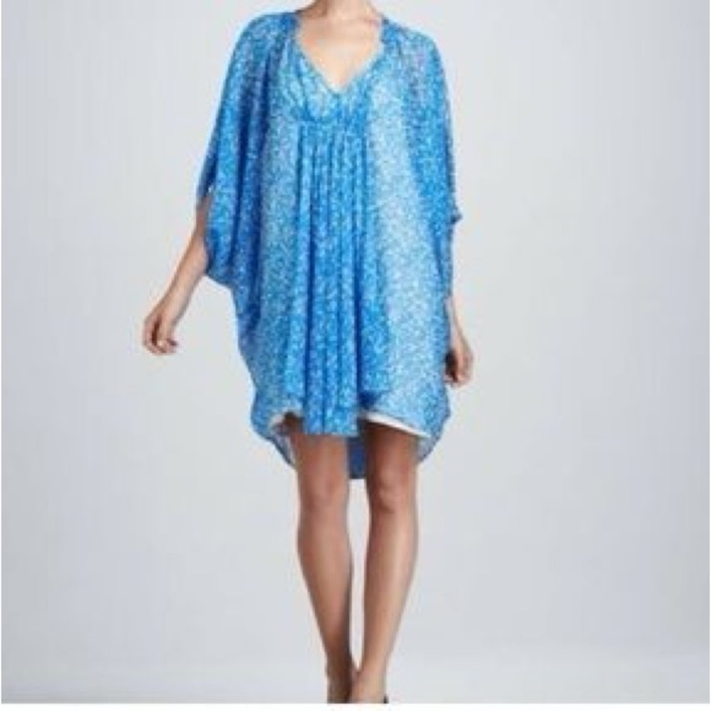 Diane Von Furstenberg‎ Blue Mini Dress